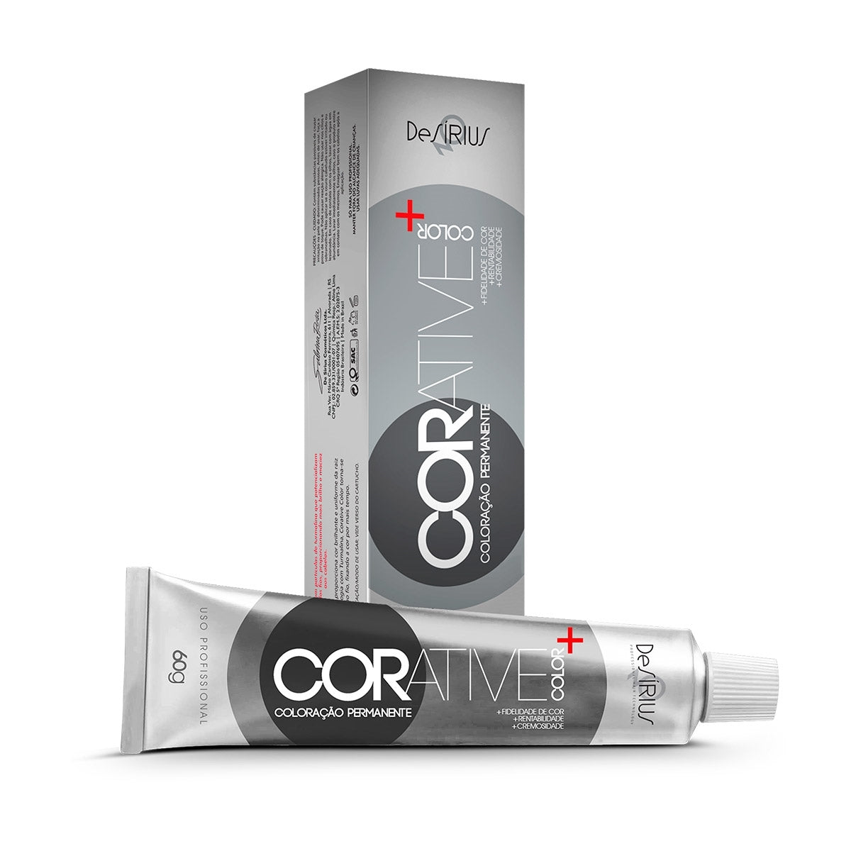 CORATIVE COLORATION - 5.20 LIGHT BROWN INTENSE IRISED - 60G FS Cosmetics